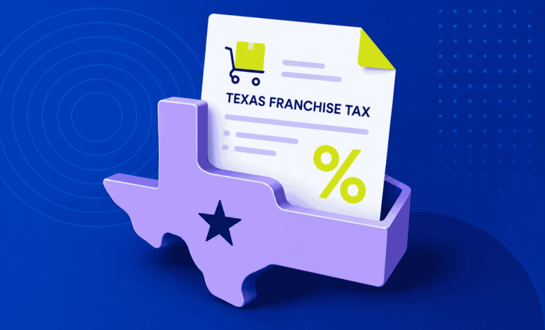 Texas franchise tax illustration