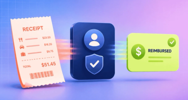 Receipt to reimbursement workflow