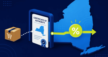 Certificate to New York Sales Tax