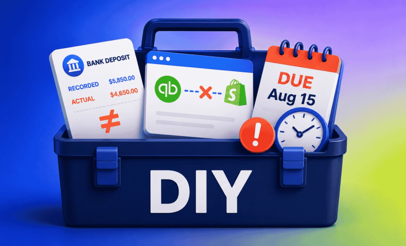 DIY accounting mistakes