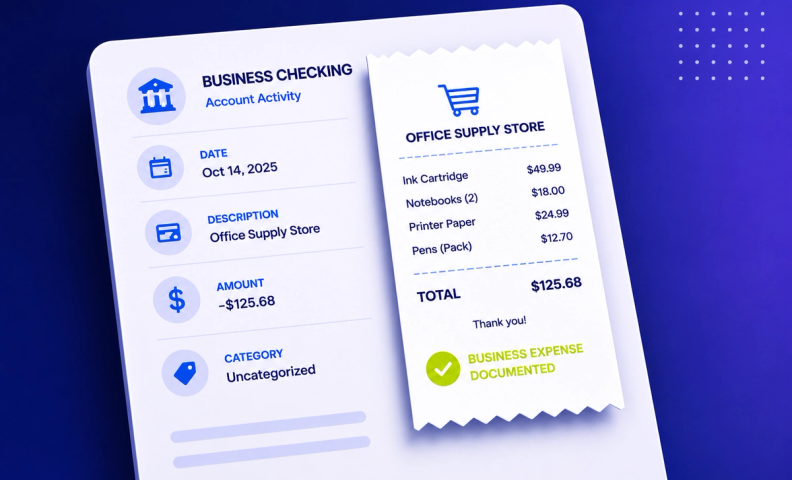 Why keep business receipts
