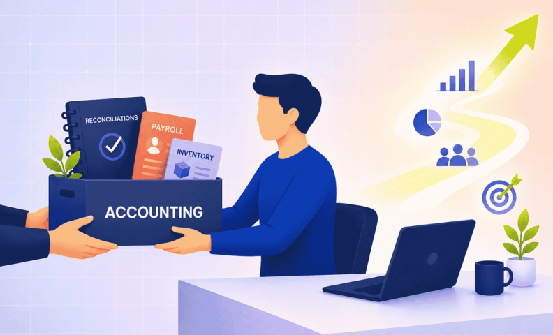 Outsource bookkeeping, focus on growth