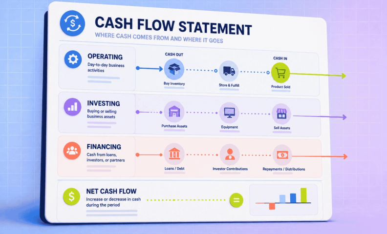 Cash flow statement info