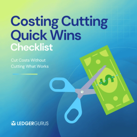 Cost Cutting Quick Wins Checklist CTA banner