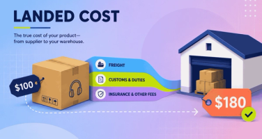 Landed cost supply chain