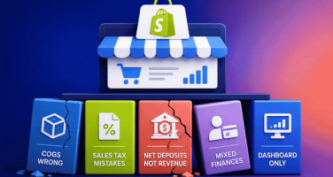 5 common Shopify accounting mistakes