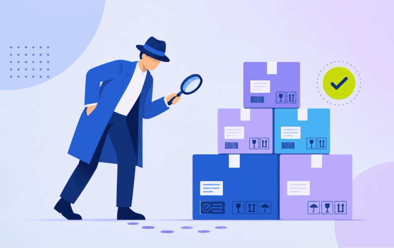 Tracking inventory transfers without an inventory management tool