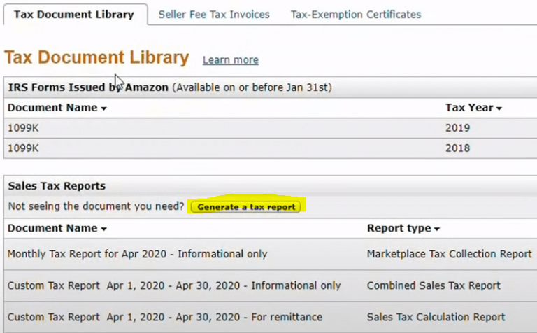 exemption name and group assignment amazon