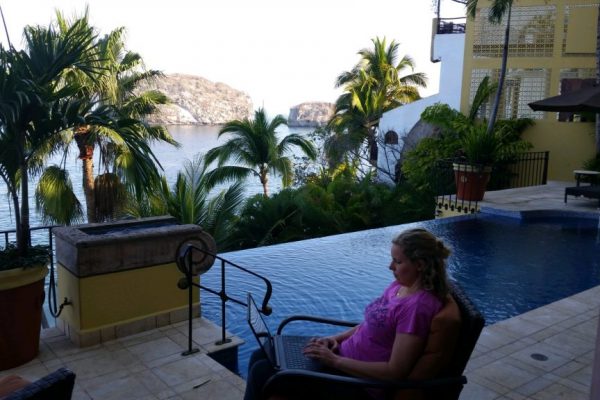 taking your remote accounting job with you when you travel - if you want