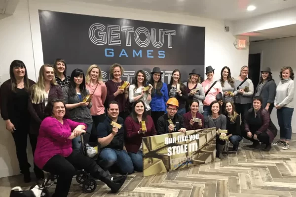 In Person All Hands included a fun-filled night in an escape room.