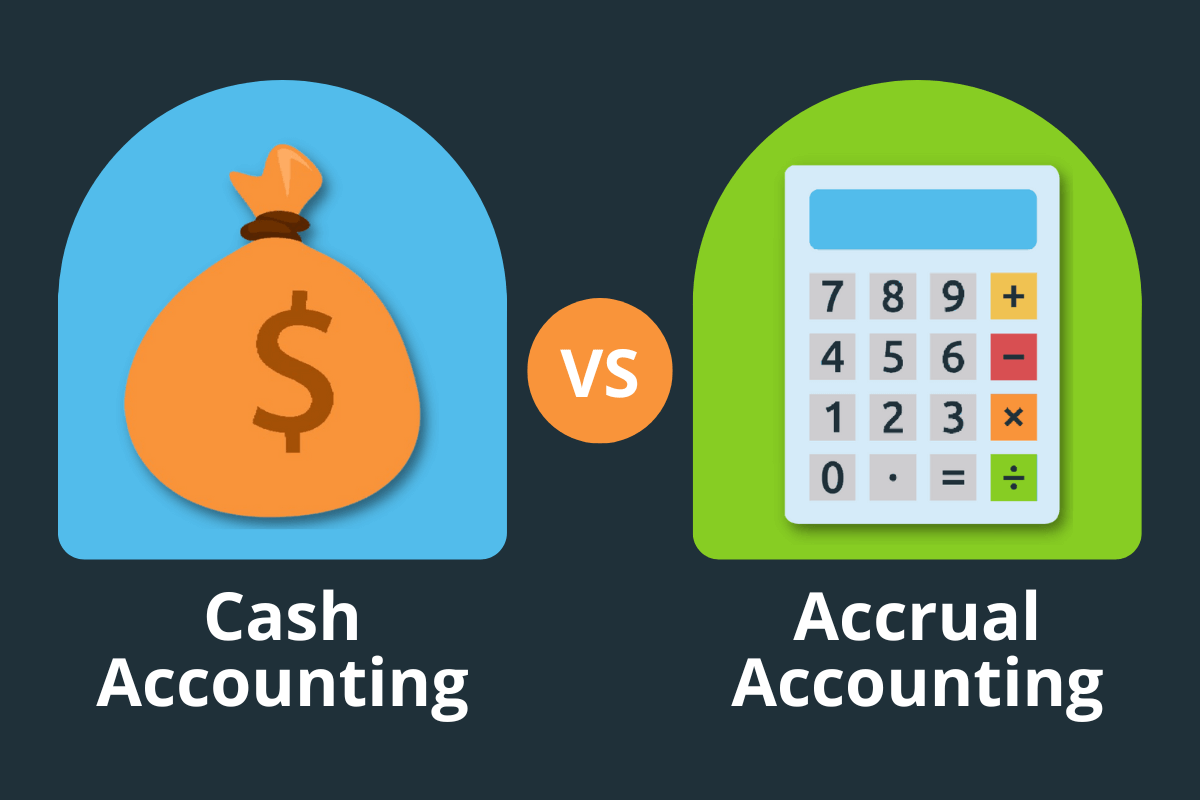cash vs. accrual accounting for inventory