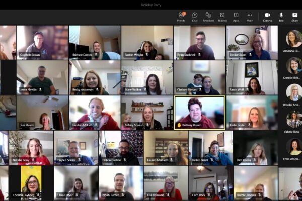 Virtual company meetings are always a hoot!