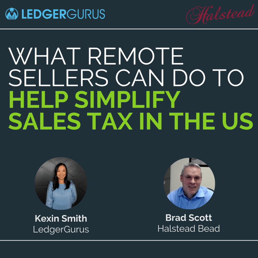what remote sellers can do to help simplify sales tax in the US
