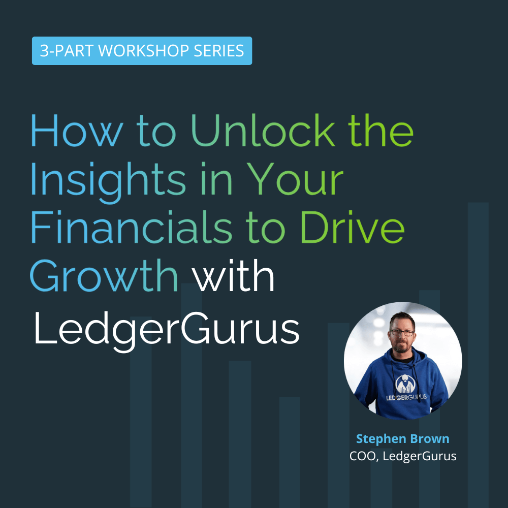 How to Unlock the Insights in Your Financials to Drive Growth workshop