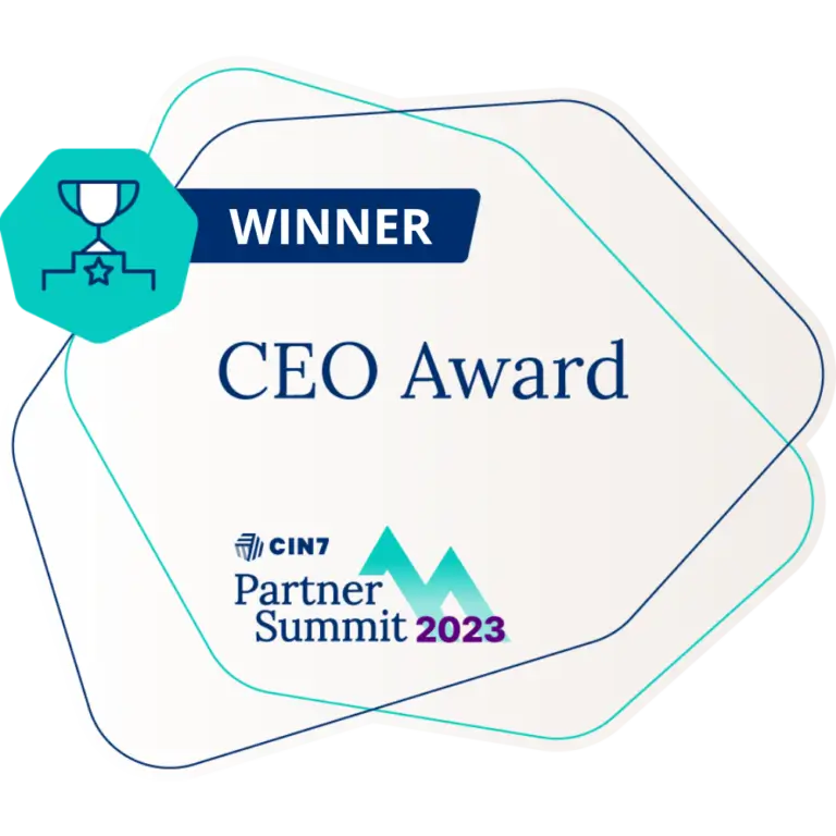 Cin7 CEO Award Winner 2023