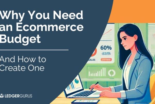 ecommerce owner creating a budget