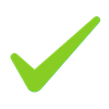 Green checkmark